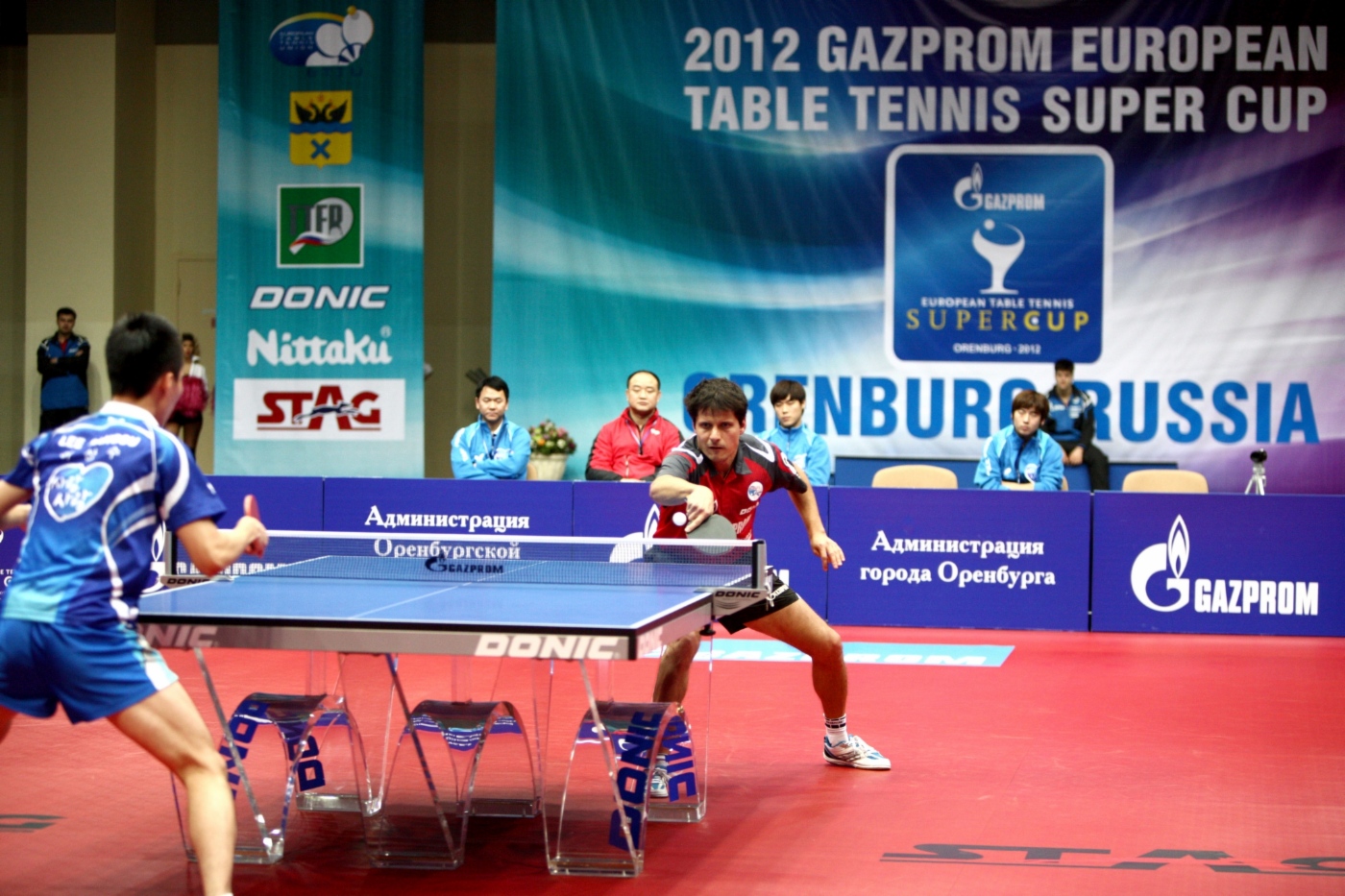 Match between Alexey Smirnov and South Korean player Sang Su Lee