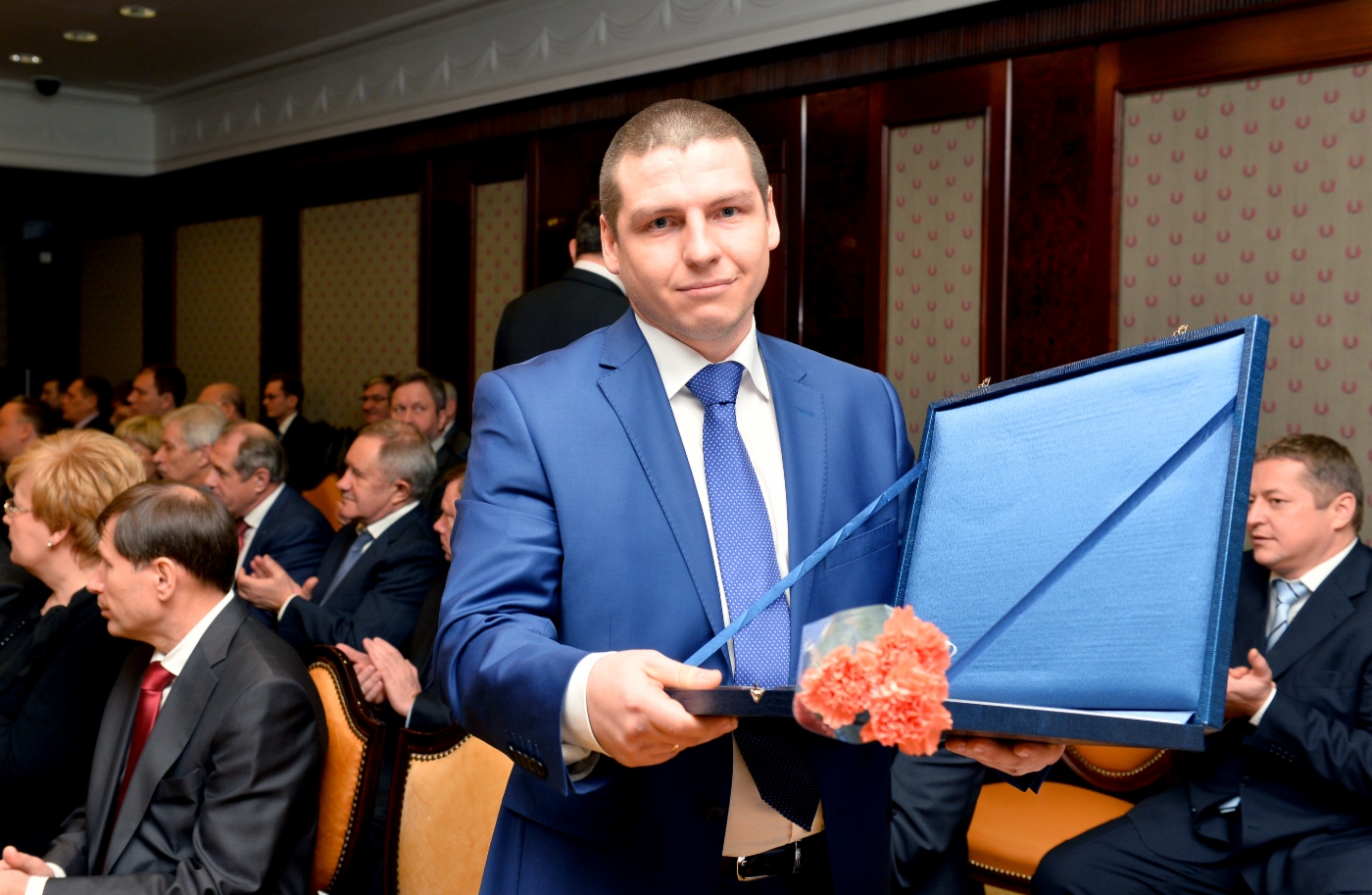 Prize winner, Deputy Head of Technical Division of Gazprom Podzemremont Urengoy Stanislav Rakhimov