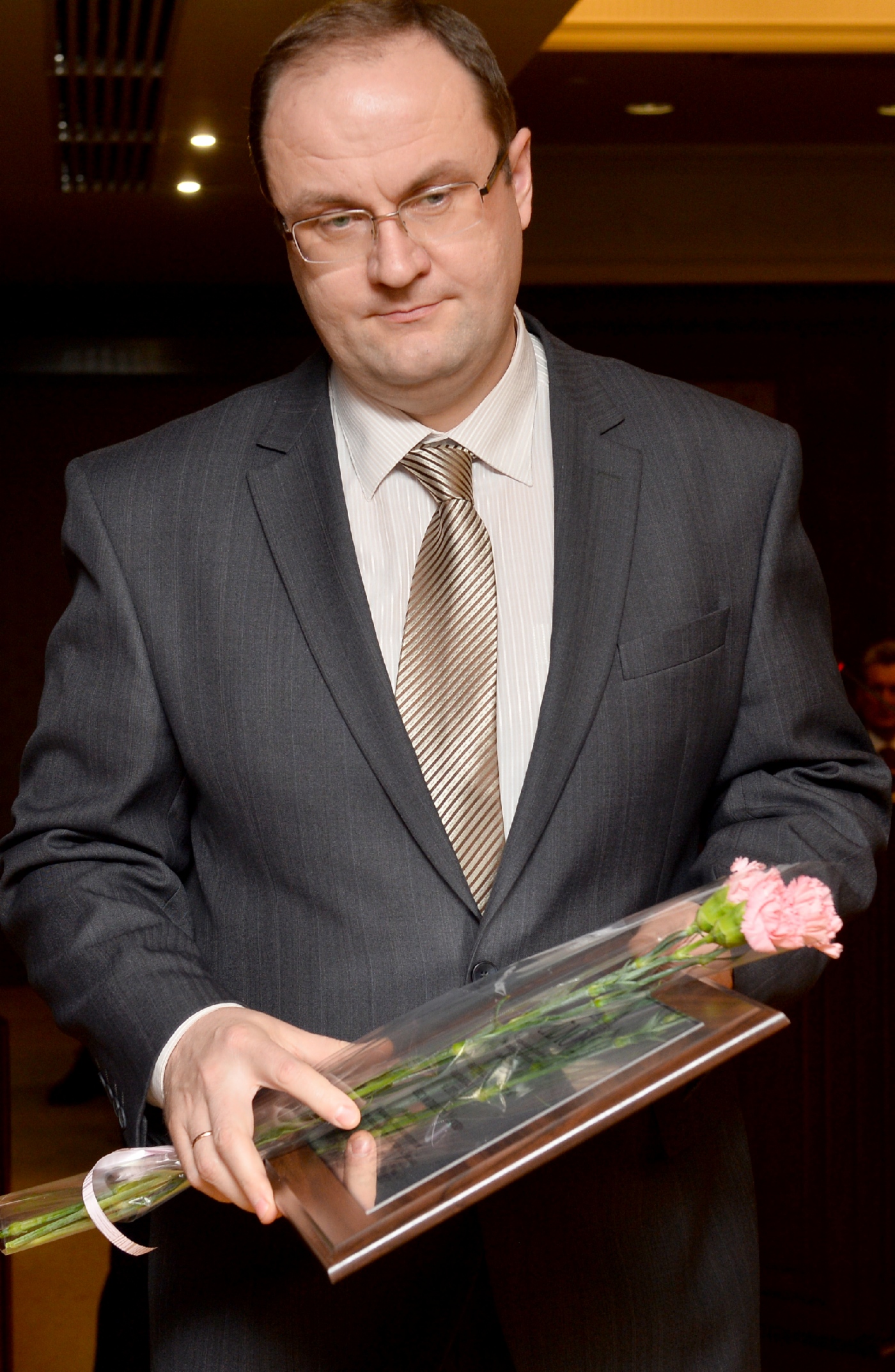 Prize winner, Chief Engineer – First Deputy Director General of Gazprom Transgaz Moscow Alexander Babakov