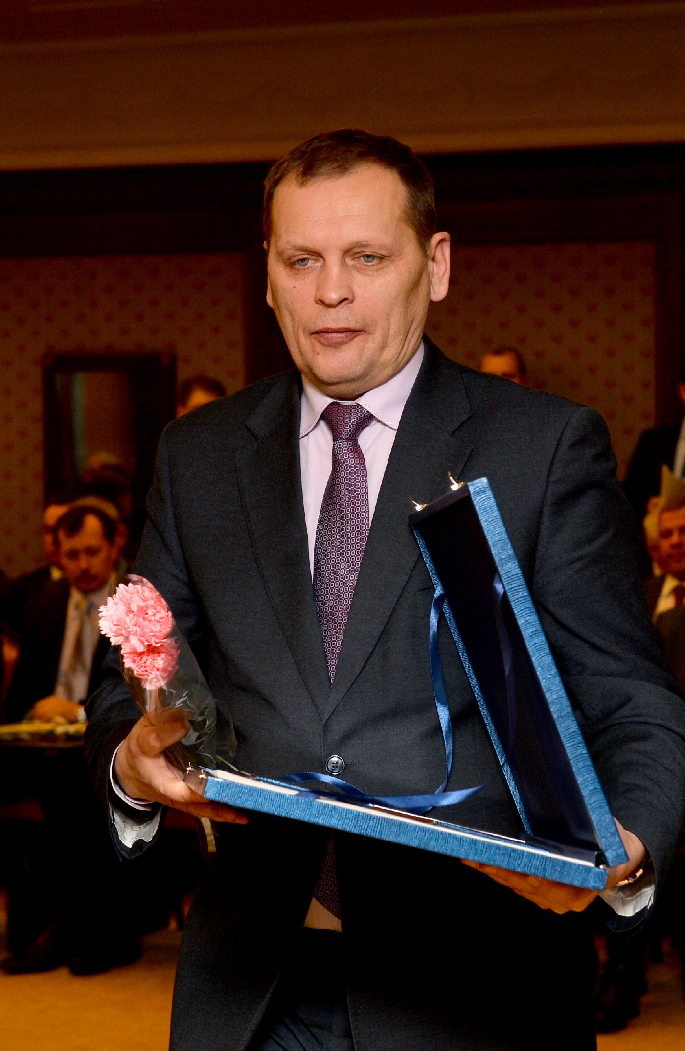 Prize winner, Acting Production Head of Microspheric Zeolite-containing Cracking Catalyst of Gazprom Neft – Omsk Refinery Sergey Guryevskih