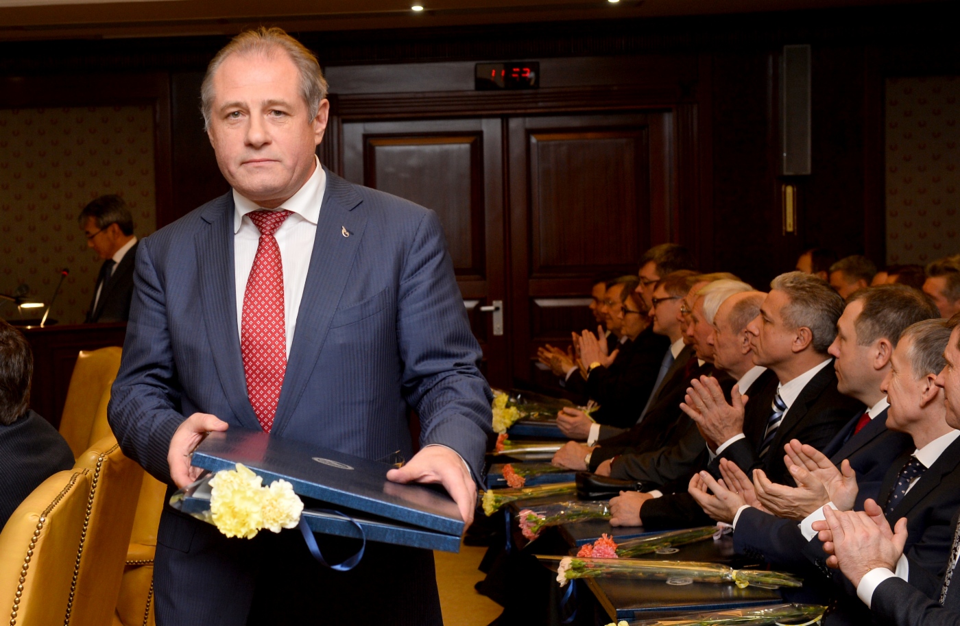 Prize winner, Chief Engineer – First Deputy Director General of Gazprom Dobycha Krasnodar Eduard Anosov