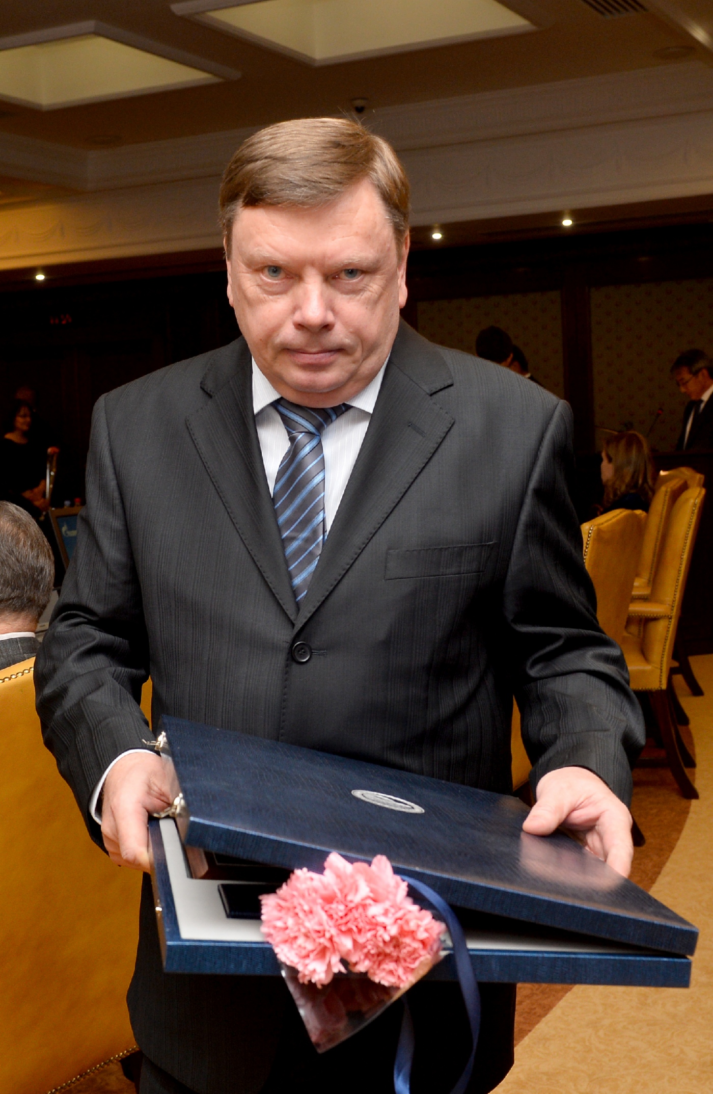Prize winner Evgeny Listov
