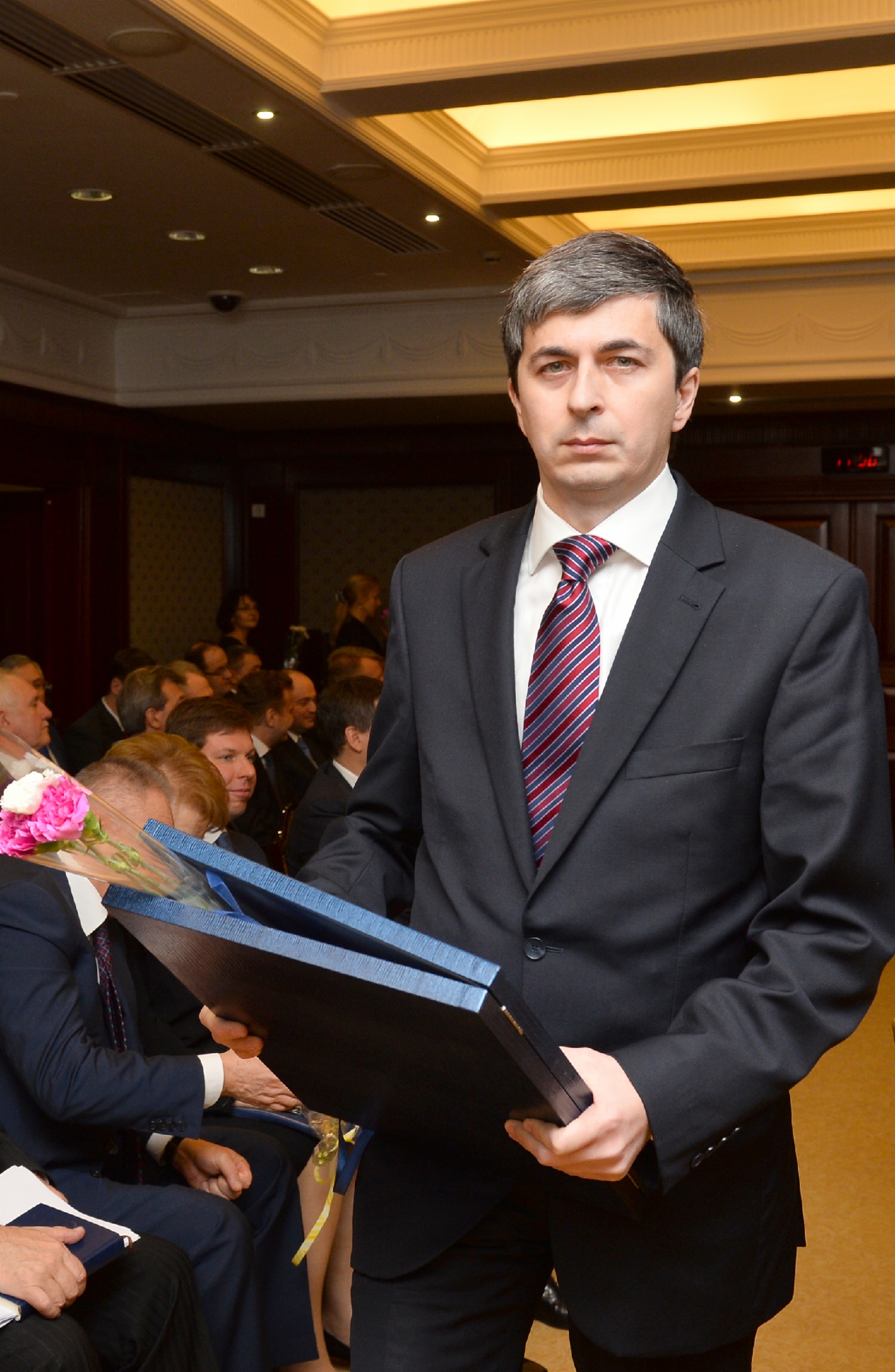 Prize winner Evgeny Grigoryev