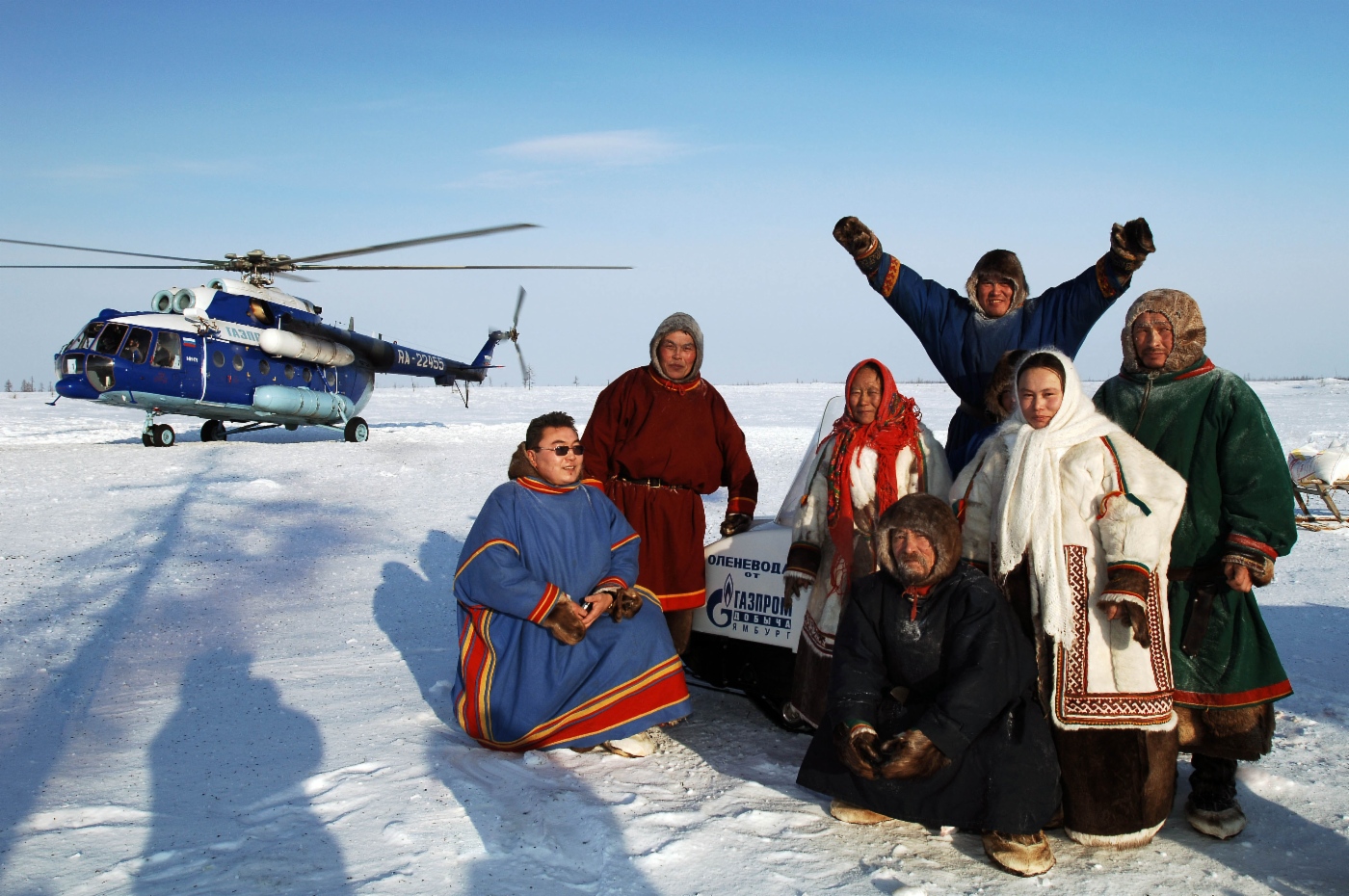Presents for reindeer herders