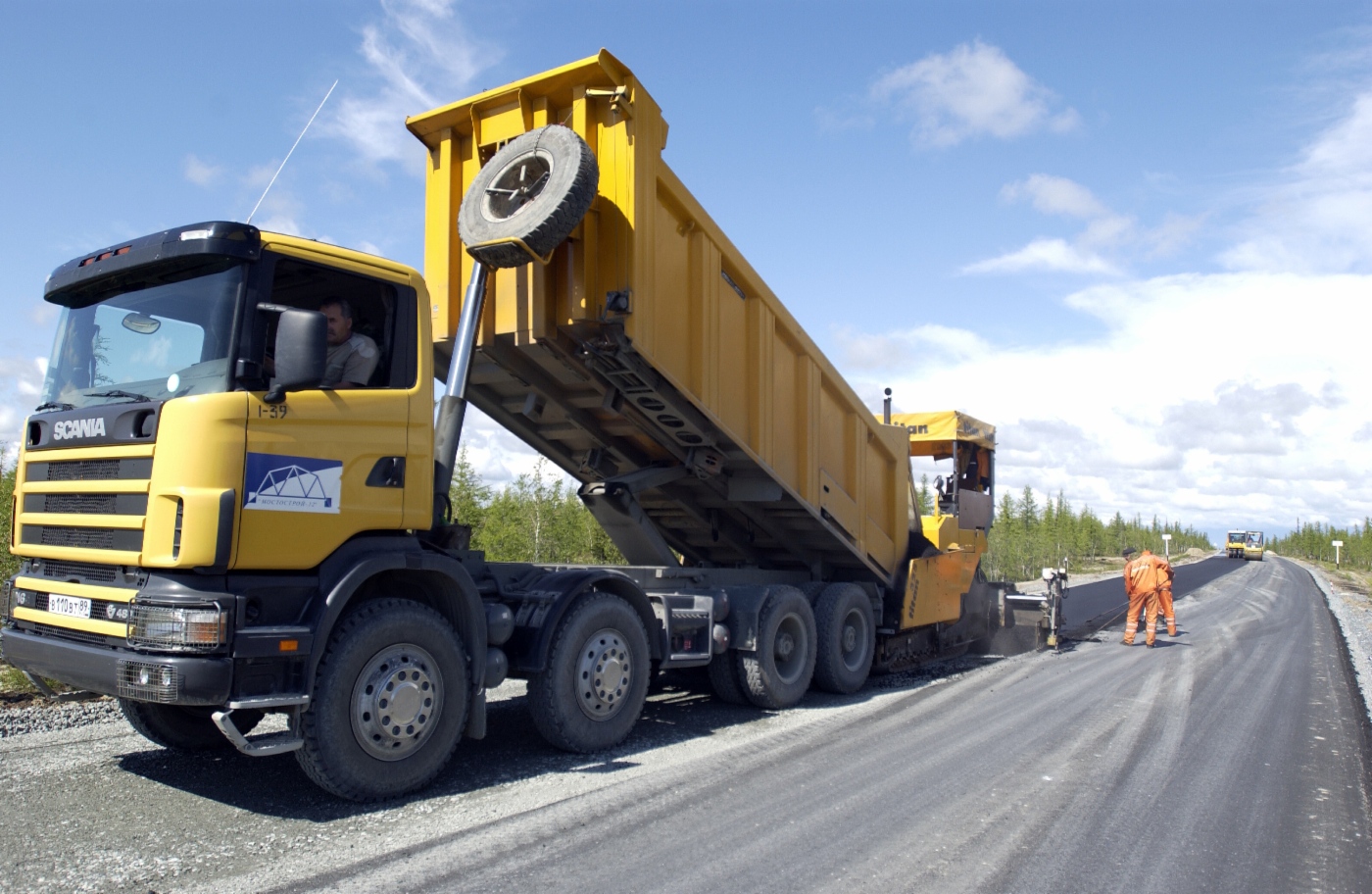 Construction of Zapolyarnoye – Tazovsky road