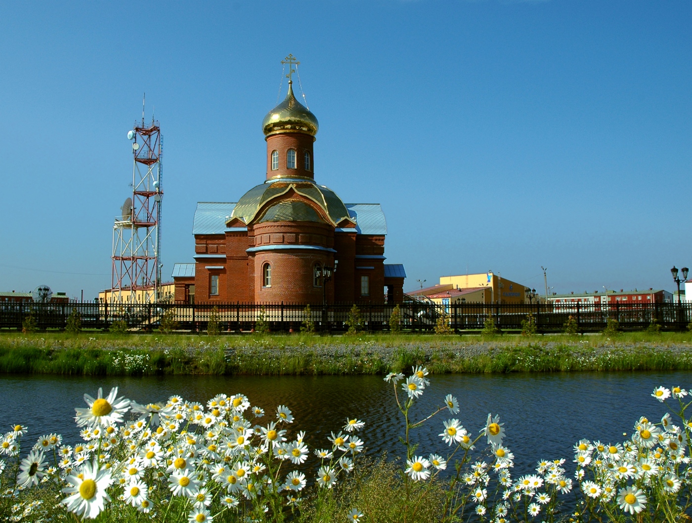 Orthodox temple of St. John the Evangelist in Yamburg