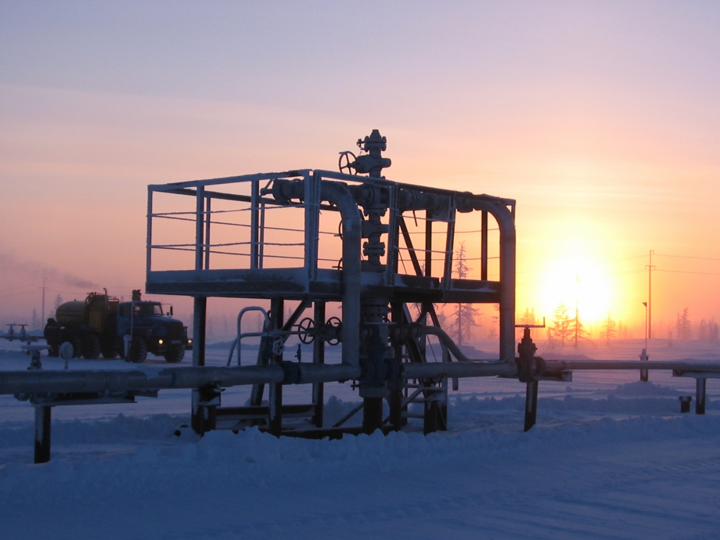 Gas wells 