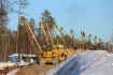 Operations carried out in harsh climatic conditions with low winter temperatures, permafrost and many wetlands