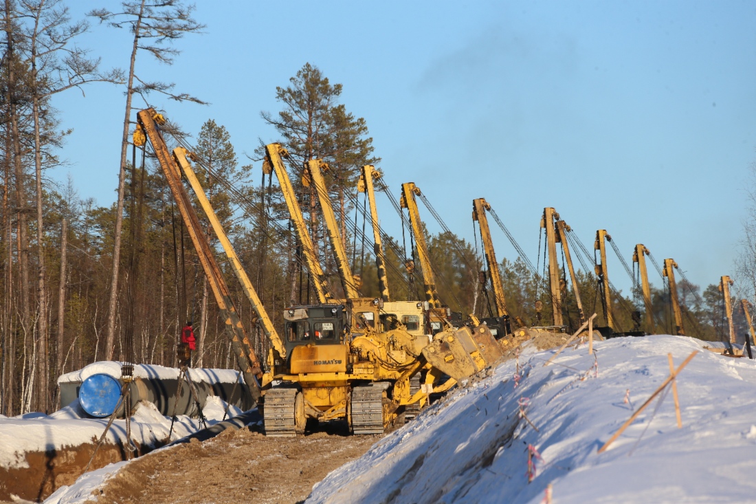 Operations carried out in harsh climatic conditions with low winter temperatures, permafrost and many wetlands