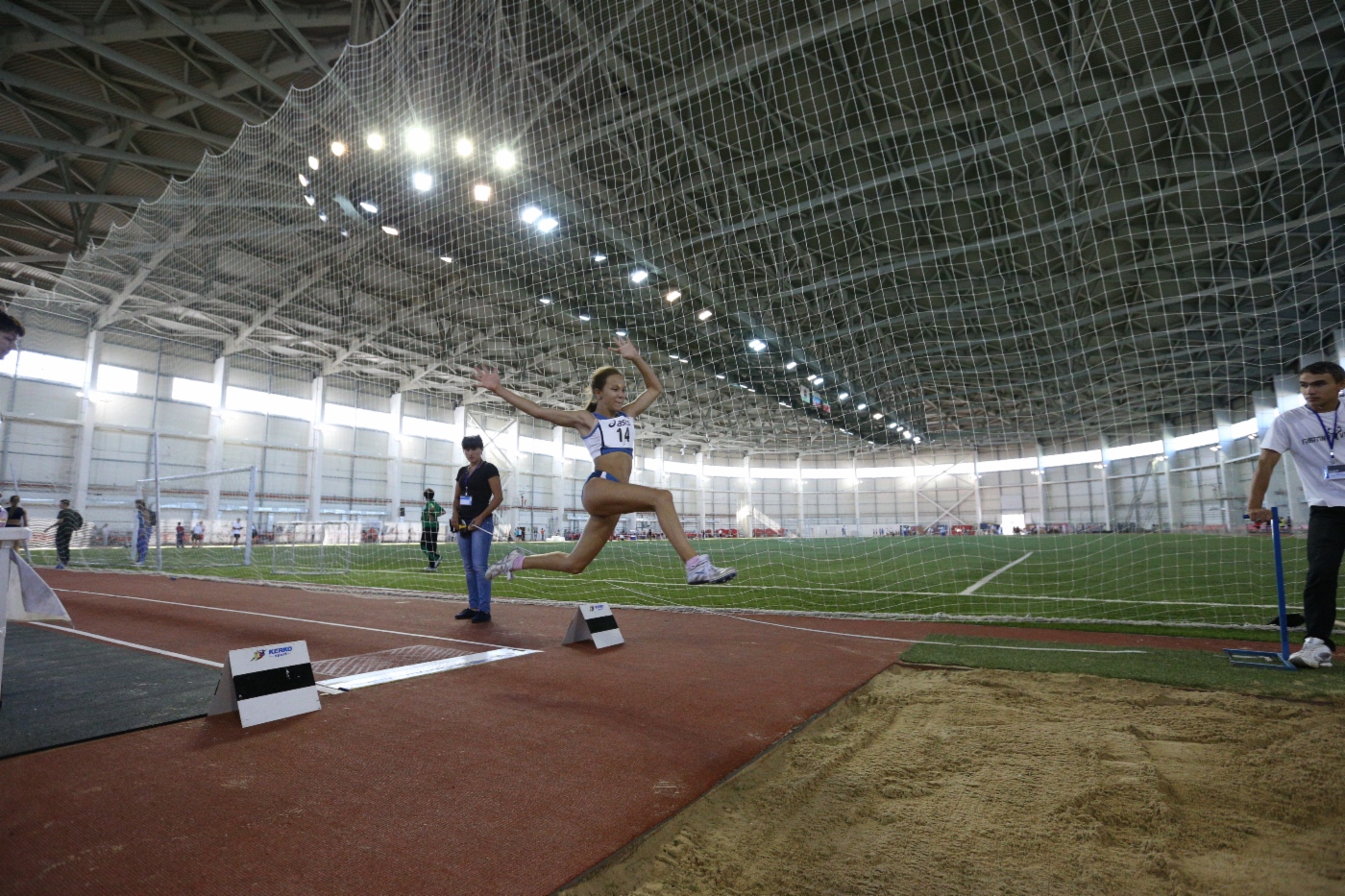 Children’s Spartakiada Games. Track and field competitions.
