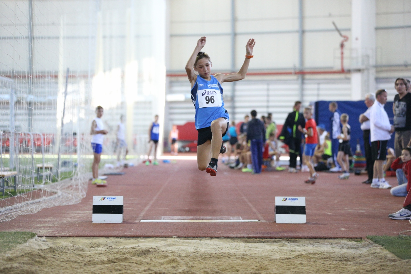 Children’s Spartakiada Games. Track and field competitions.