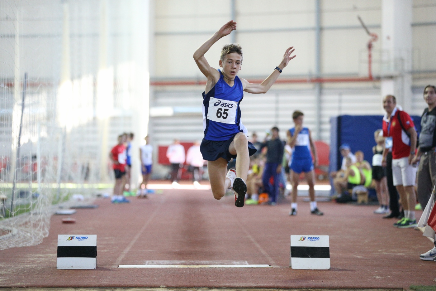 Children’s Spartakiada Games. Track and field competitions.
