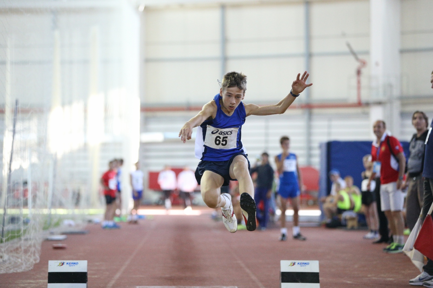 Children’s Spartakiada Games. Track and field competitions.
