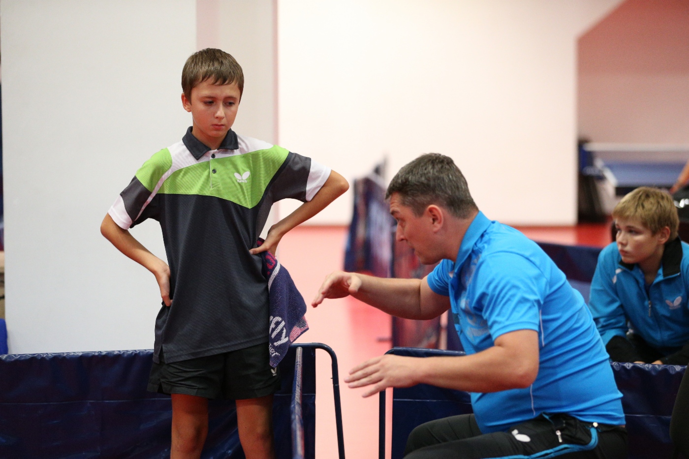 Children’s Spartakiada Games. Table tennis competitions