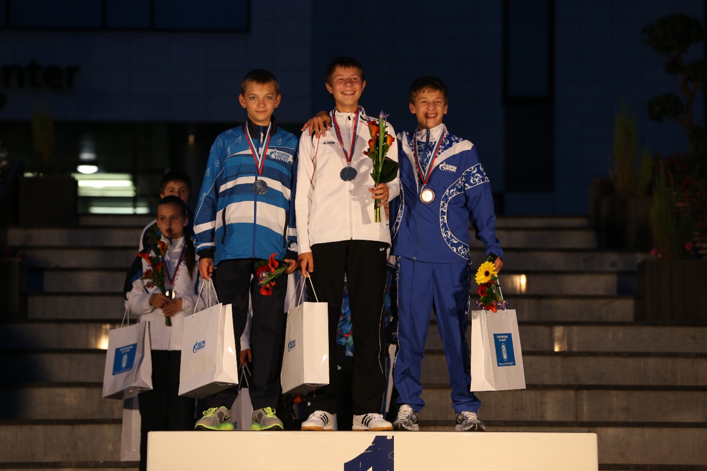 Winners. Third day of Spartakiada Games