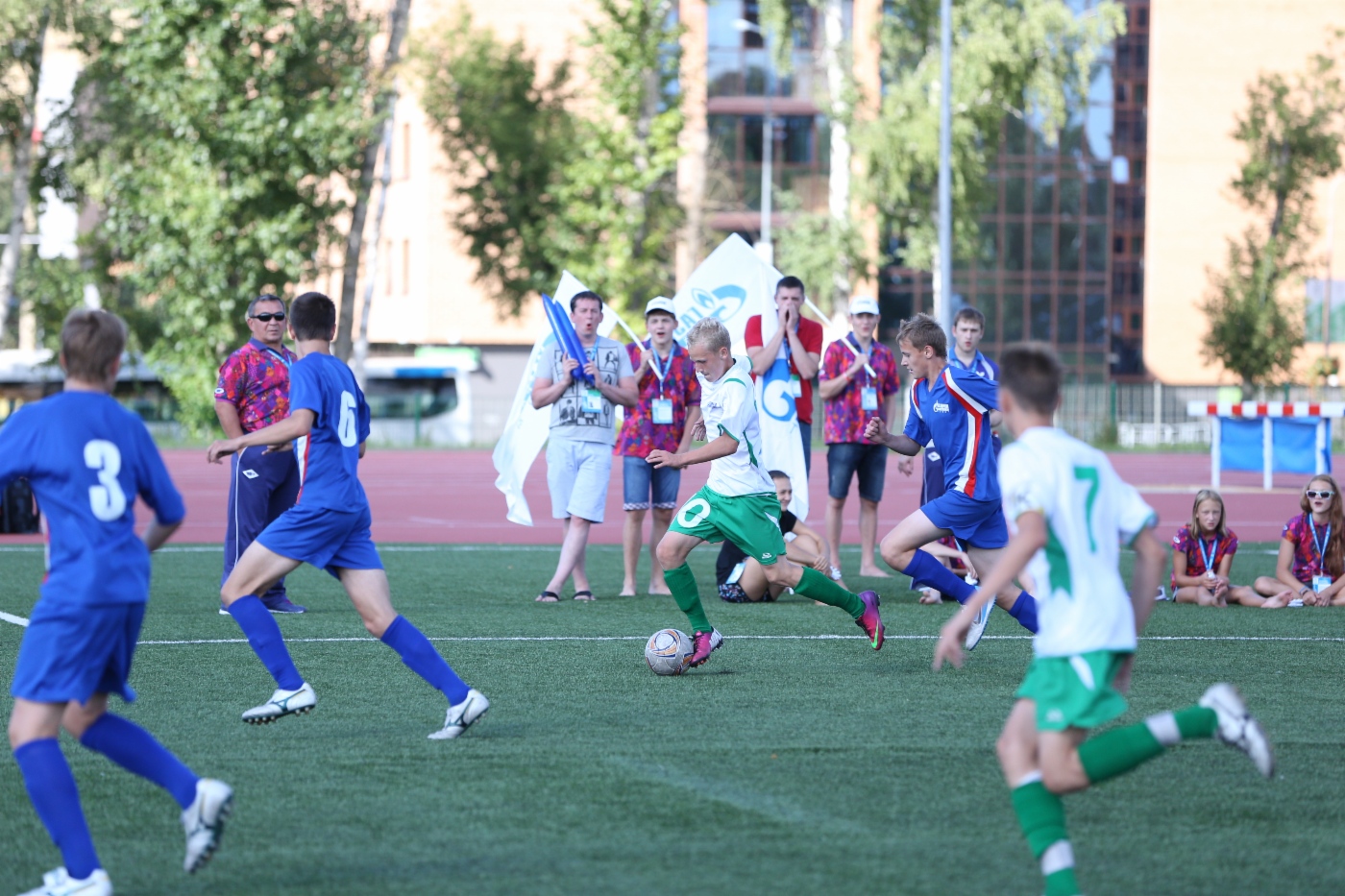 Children’s Spartakiada Games. Football competitions (semi-final)