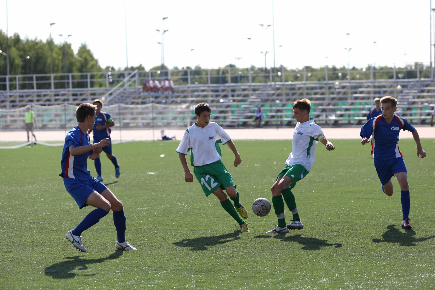 Children’s Spartakiada Games. Football competitions (semi-final)