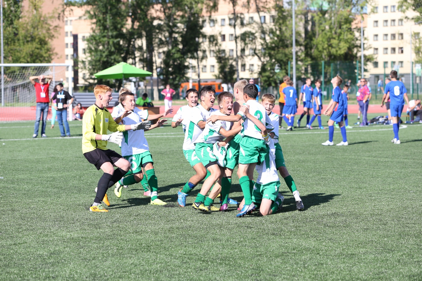 Children’s Spartakiada Games. Football competitions (semi-final)