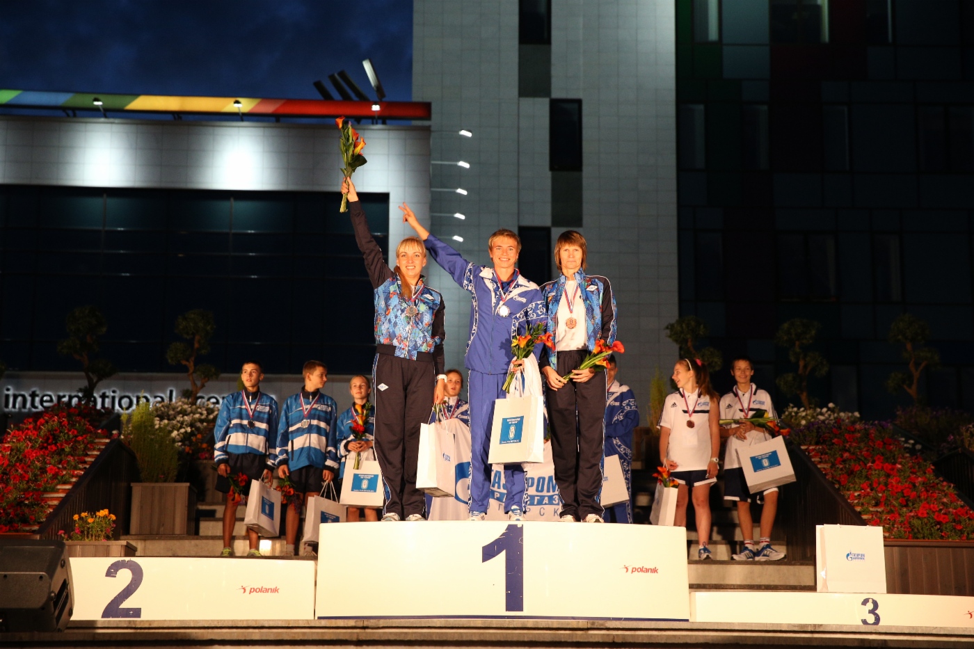 Winners. Second day of Spartakiada Games