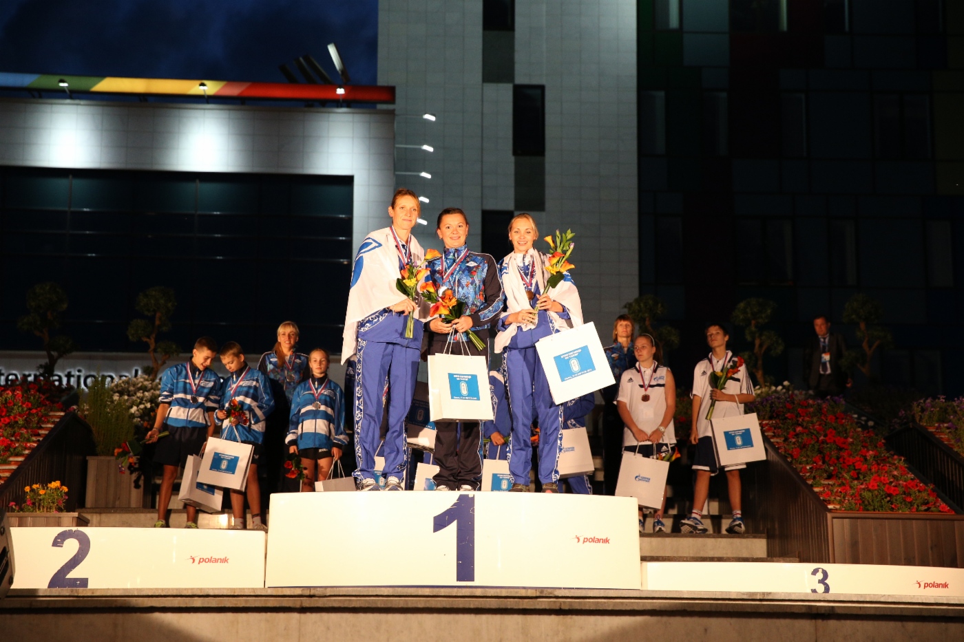 Winners. Second day of Spartakiada Games