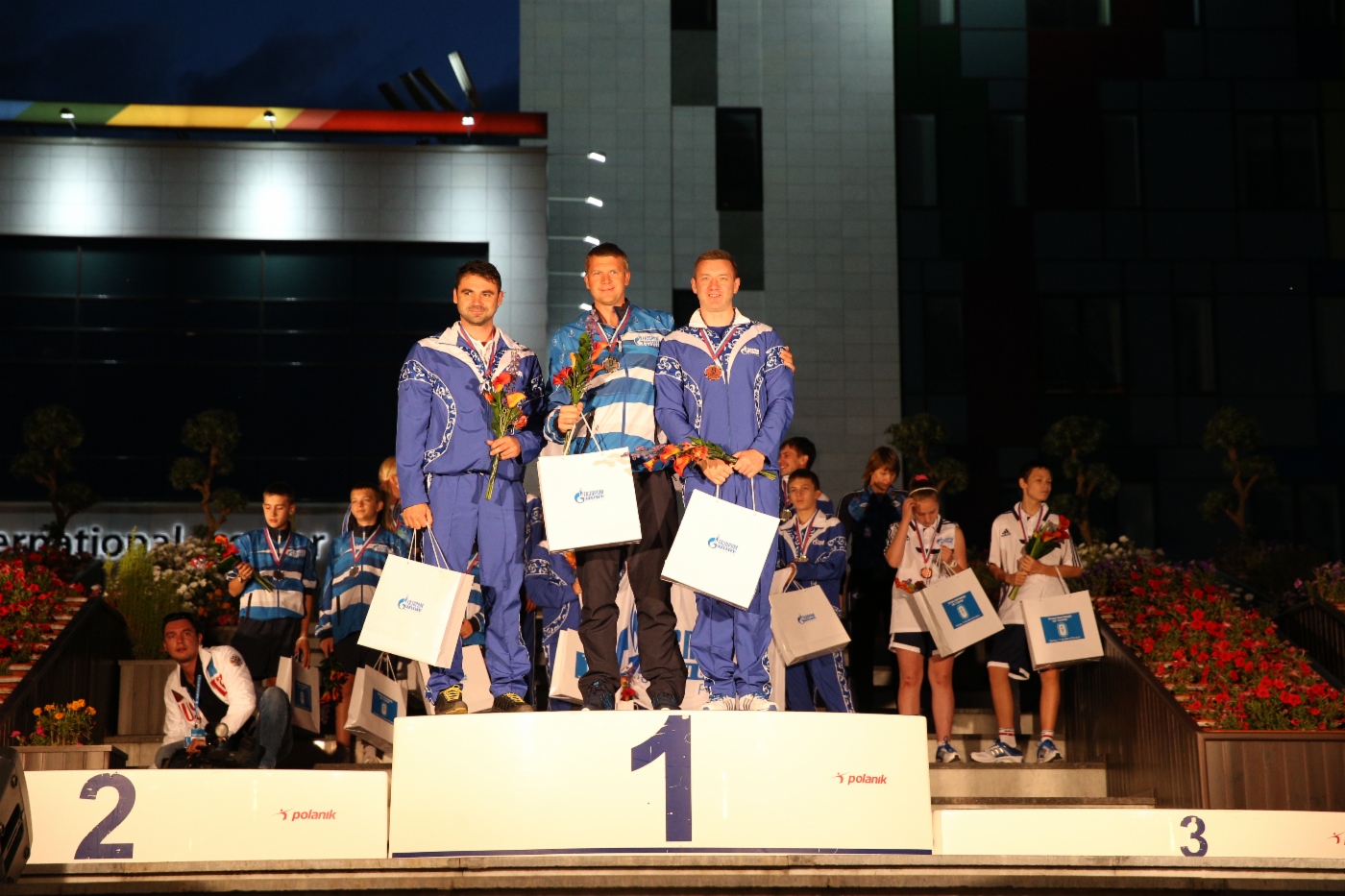 Winners. Second day of Spartakiada Games