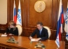 Valentina Matvienko and Alexey Miller