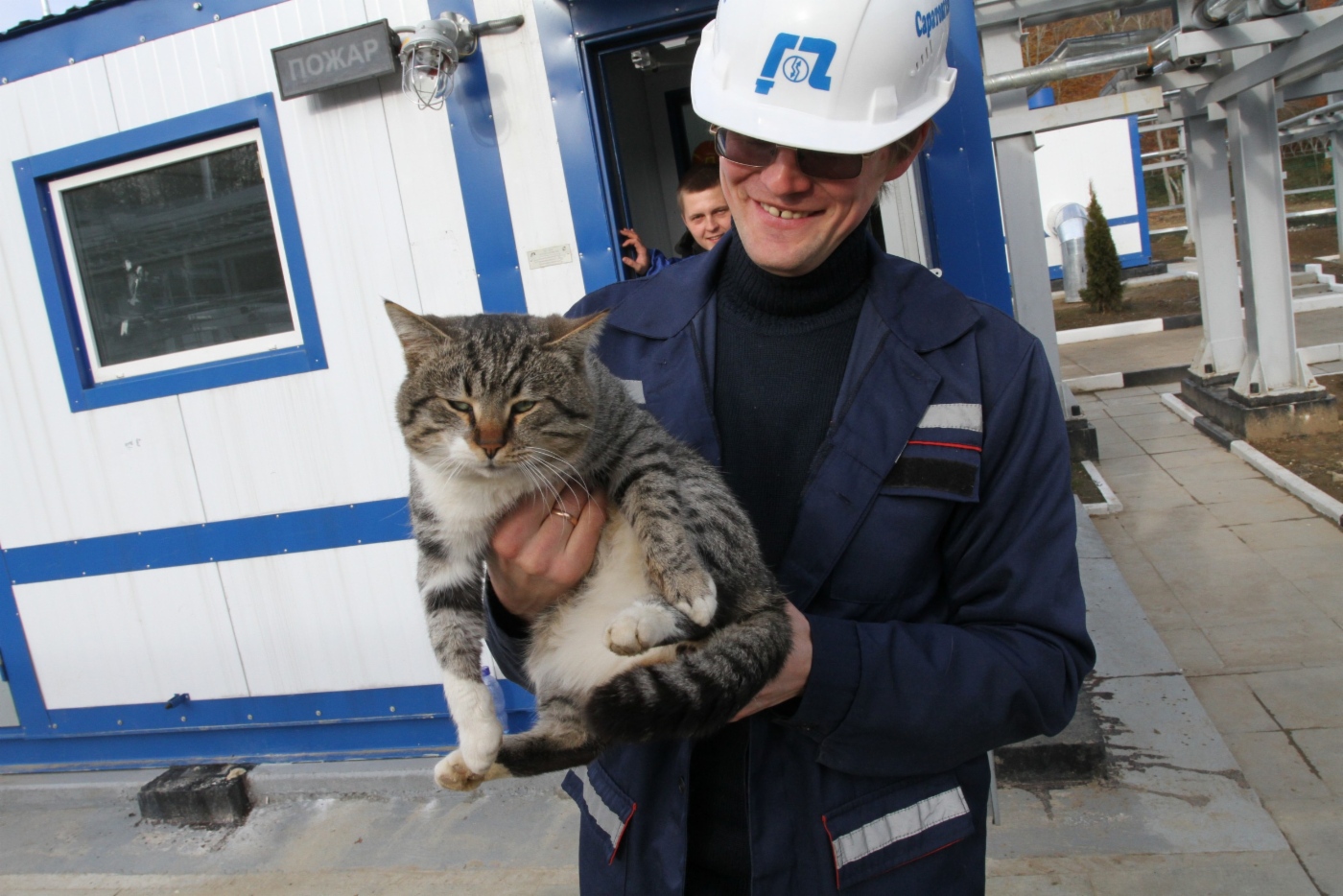 Alexey Pakharev, head of bureau for engineering support of projects (Saratovgazavtomatika Plant) and Adler cat
