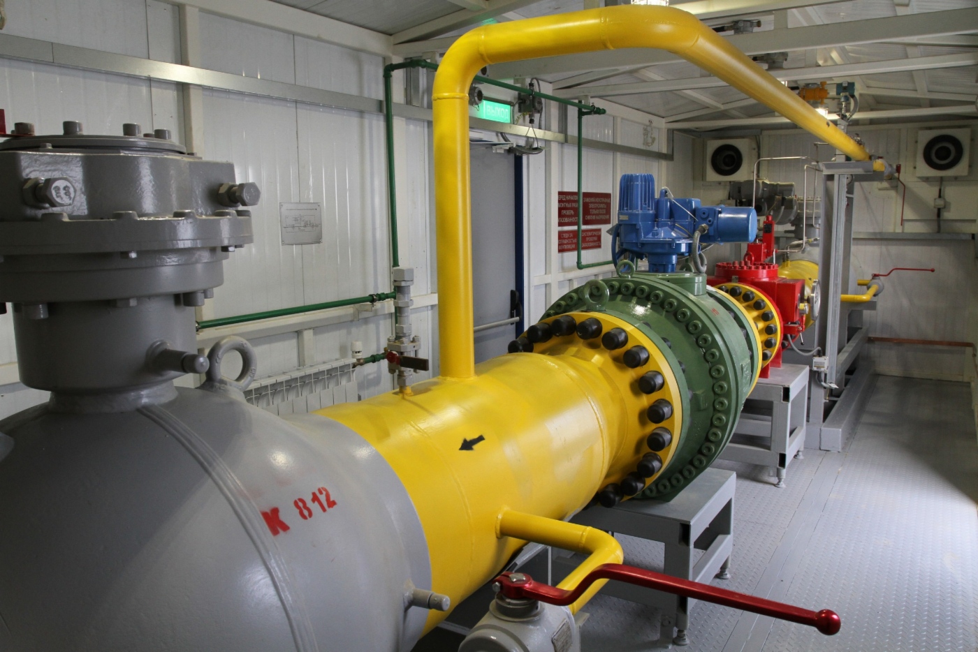 Pressure reduction line