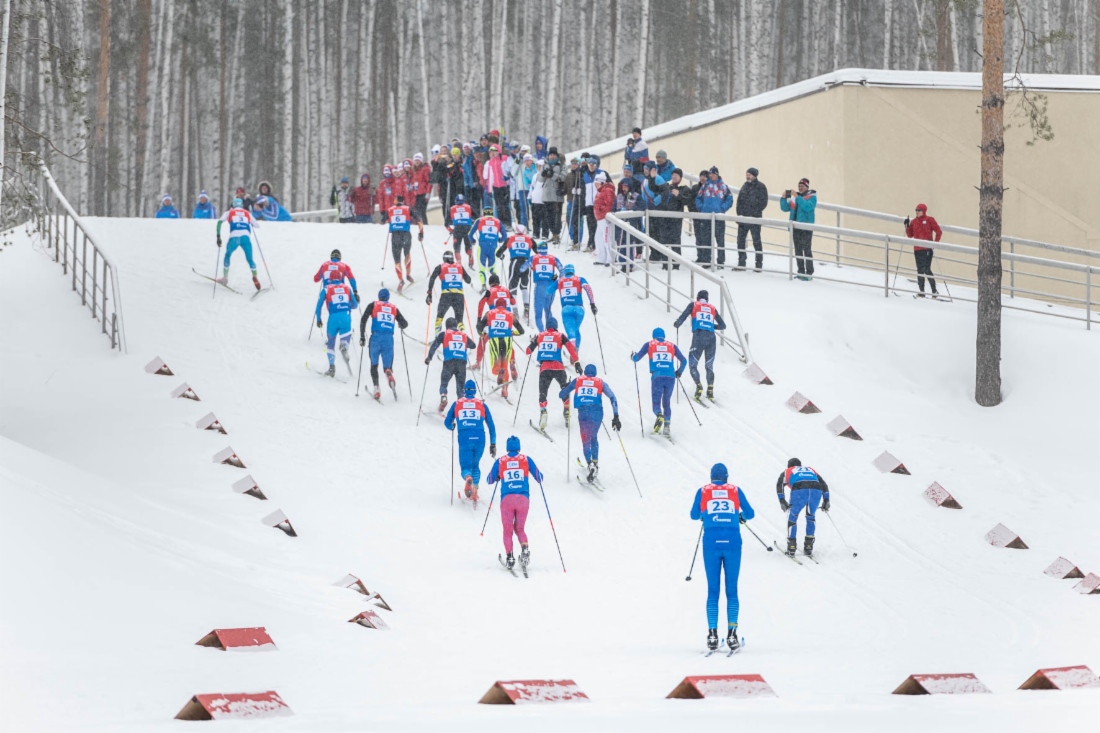 Closing ceremony of Gazprom Winter Spartakiada Games at Uralochka competitive sports center in Yekaterinburg