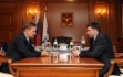 Alexey Miller and Dmitry Kobylkin