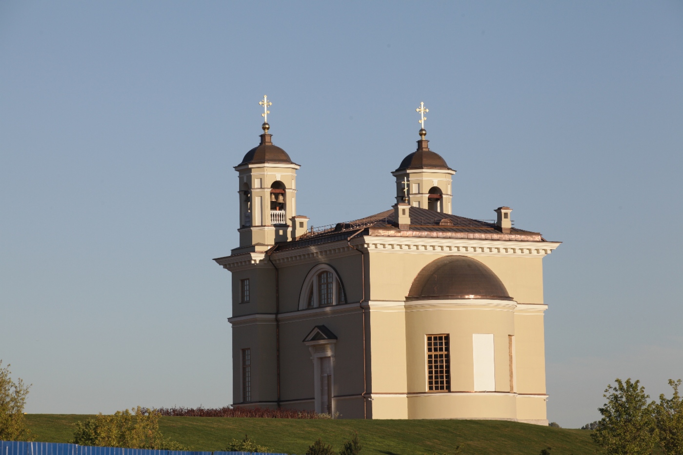 Gazprom restores Church of Smolensk Icon of Mother of God from old drawings and archive photos while constructing ExpoForum