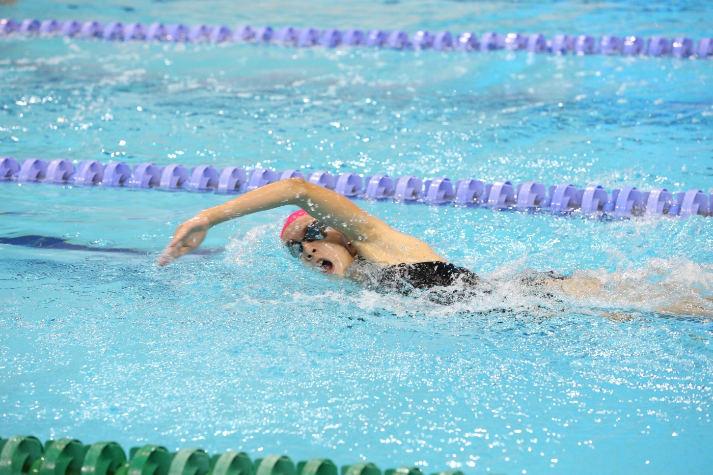 Children’s Spartakiada Games. Swimming competitions (relay)