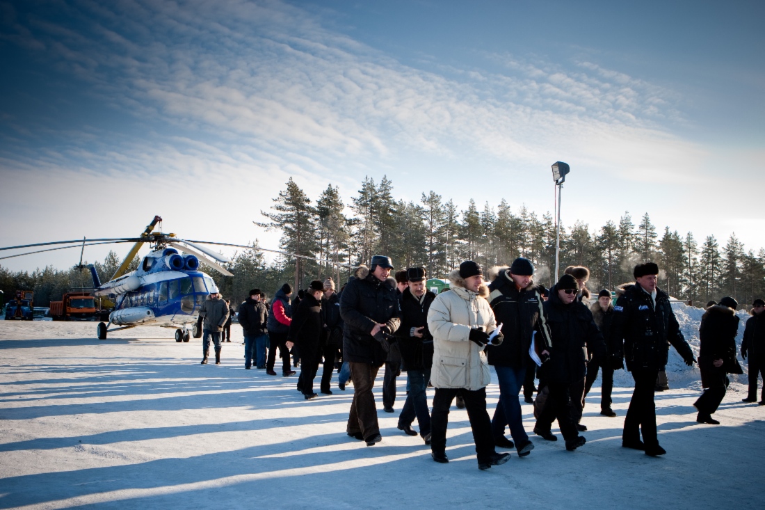 Gazprom’s representatives visit Portovaya CS