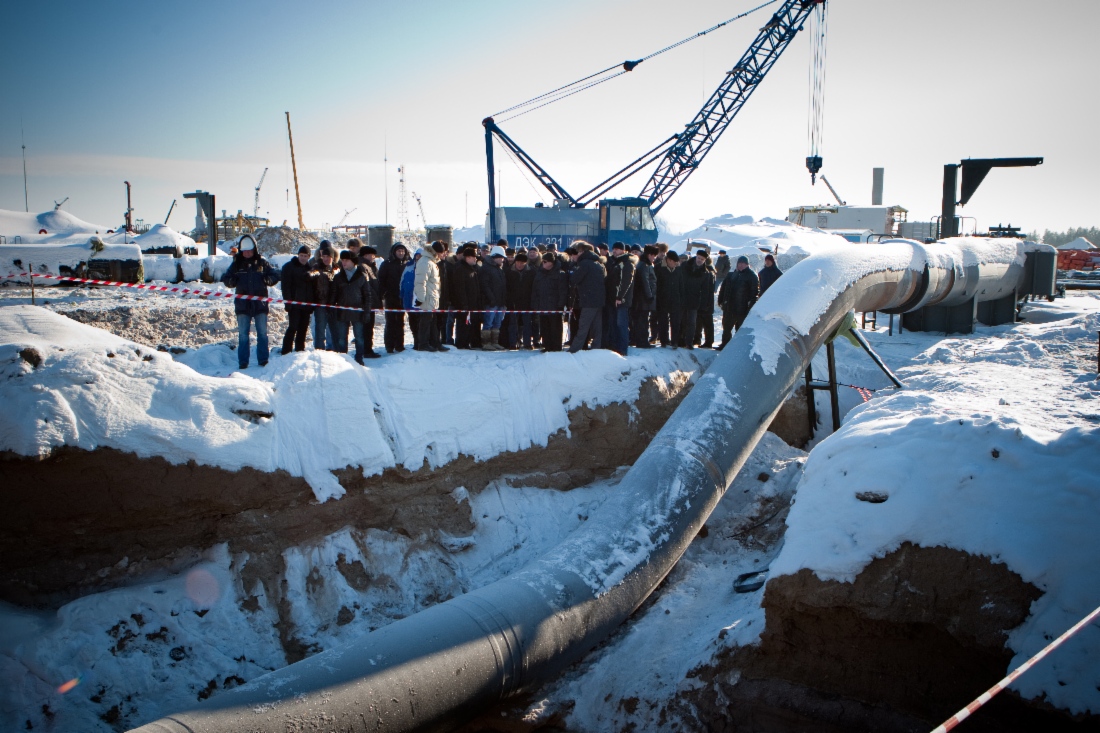 Gazprom’s representatives visit Portovaya CS