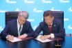 At St. Petersburg International Economic Forum 2022, Alexey Miller and Leonid Mikhelson, Chairman of Management Board of NOVATEK, sign Agreement of Cooperation