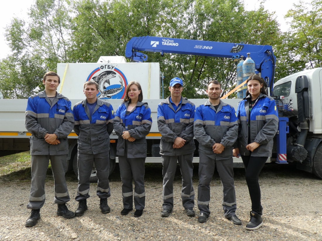 Employees of Svobodnenskoye Gas Pipeline Operation Center of Gazprom Transgaz Tomsk taking part in environmental campaign