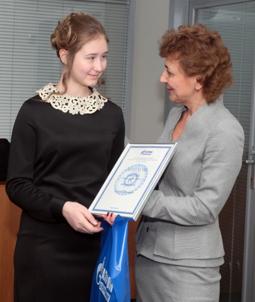 Winners of Young Talents children’s creativity contest awarded at Gazprom Tsentrremont