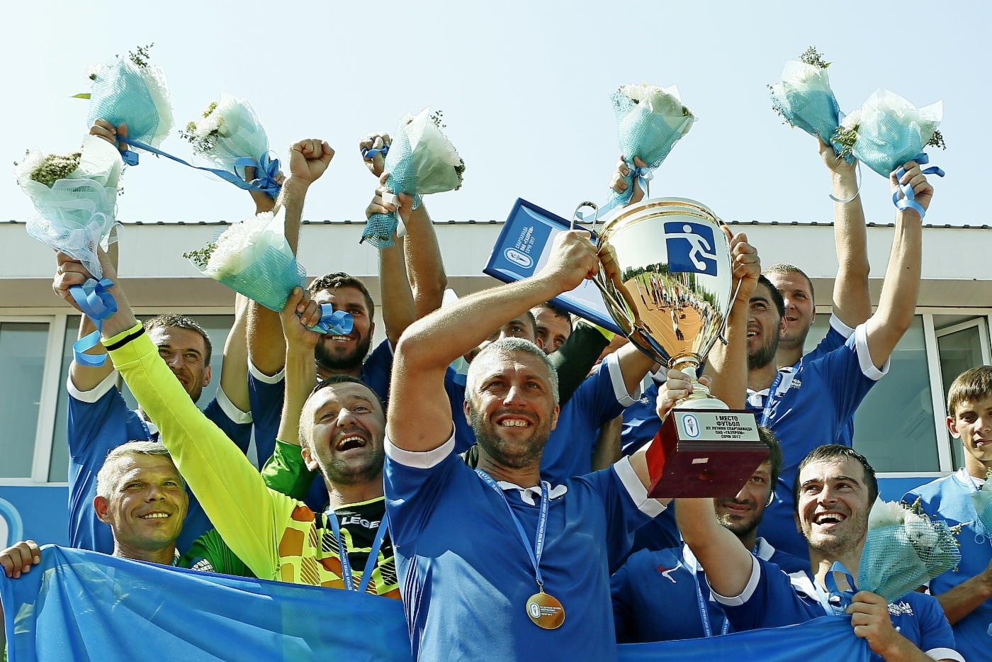Team of Gazprom Transgaz Stavropol declared winner in football tournament