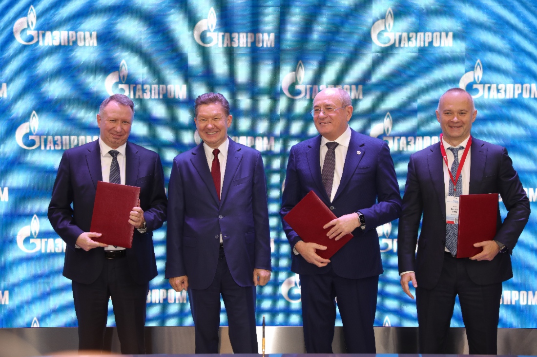 Documents signed to expand cooperation between Gazprom and Russian industrial enterprises 