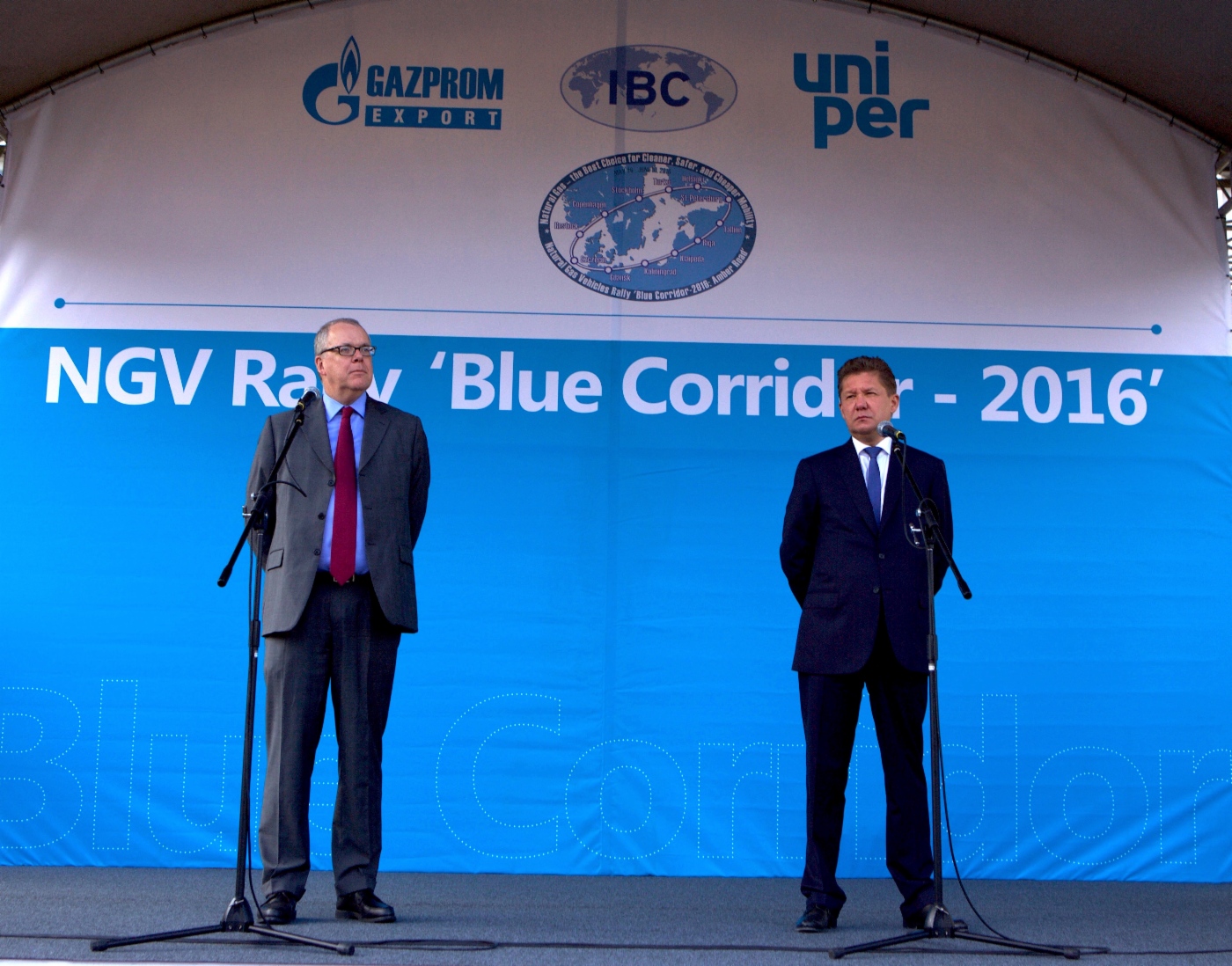 10th NGV rally Blue Corridor-2016: Amber Road kicked off