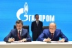Supplementary Agreement No. 2 to Production Sharing Agreement for follow-up development of Shakhpakhty field signed by Alisher Sultanov, Deputy Prime Minister of Republic of Uzbekistan, Chairman of Board of Directors of Uzbekneftegaz, and Vitaly Markelov in presence of Alexey Miller at St. Petersburg International Economic Forum 2018 