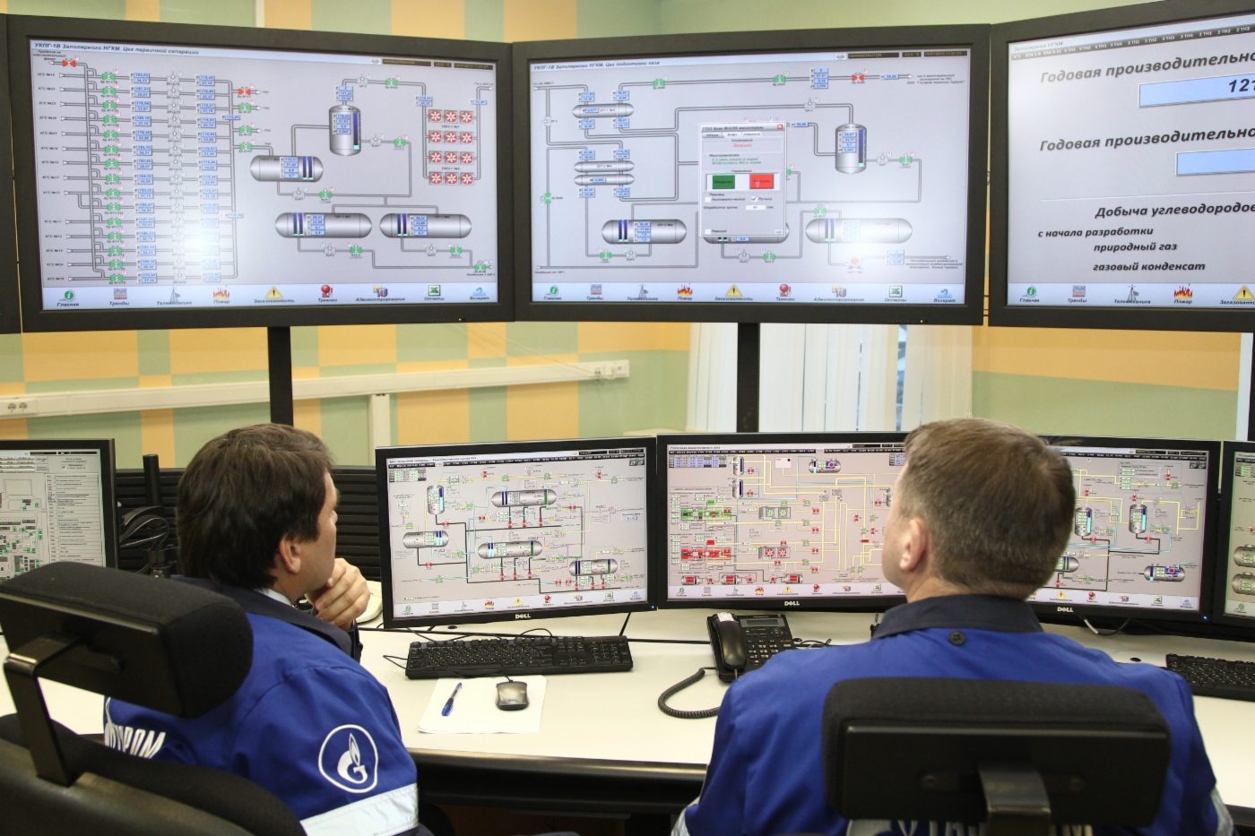 CGTU-1V control room