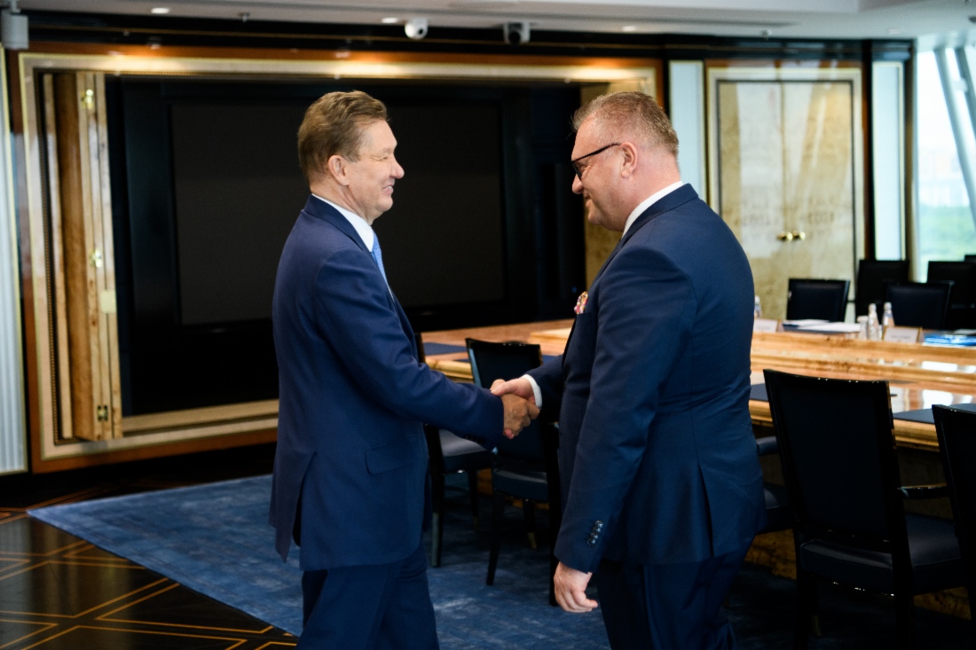 Alexey Miller and Vojtech Ferencz
