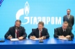 Agreement on physical education and sports signed by Alexey Miller, Alexander Beglov, Acting Governor of St. Petersburg, and Vladimir Lyubomirov, President of regional sports public organization St. Petersburg Yacht Club, at St. Petersburg International Economic Forum 2019