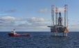 Arkticheskaya jack-up floating drilling rig
in Kara Sea