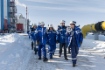 At gas facilities of Yuzhno-Russkoye oil, gas and condensate field