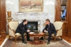 Working meeting between Denis Safin, Director General of Zagorsk Pipe Plant, and Alexey Miller in Moscow