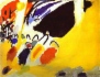 The Kandinsky and Der Blaue Reiter exhibition at the Pushkin State Museum of Fine Arts. Wassily Kandinsky, Impression III. Concert (1911). 
Photo: Pushkin State Museum of Fine Arts
