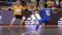 Goalkeeper Sergey Slemzin and player Edelson Robson Dos Santos (Robinho)