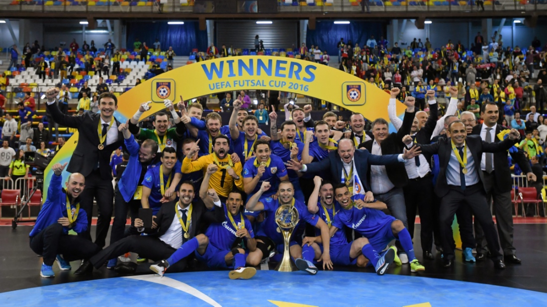 FC Gazprom-UGRA wins UEFA Futsal Cup